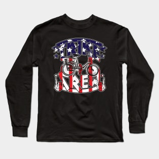 Trike Crew - USA Long Sleeve T-Shirt